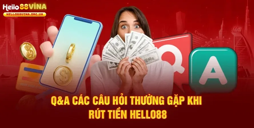 Giải đáp một vài vấn đề xoay quanh về rút tiền Hello88 